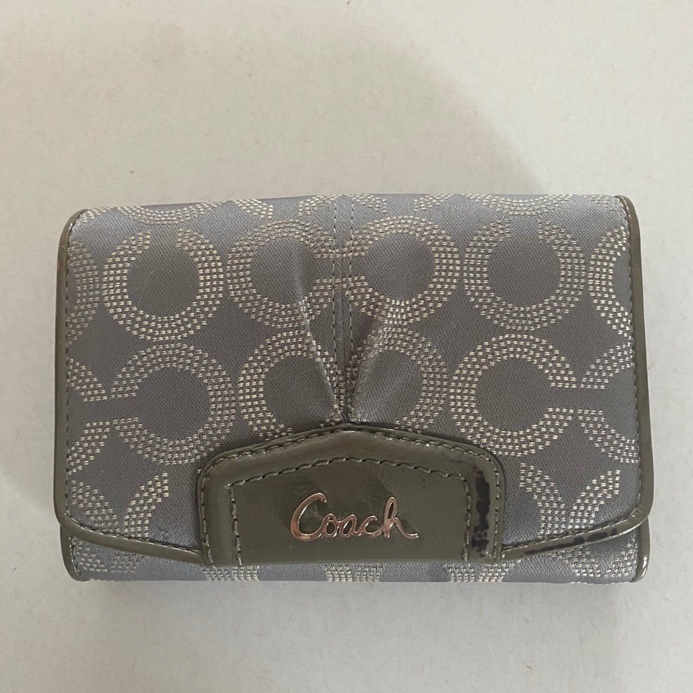 Authentic Coach Tri-fold Wallet